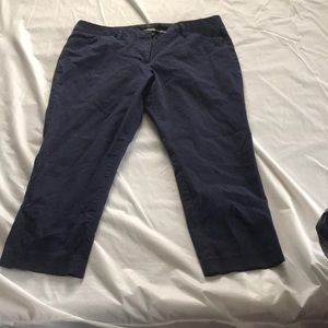 Worthington Dress ankle pants. Navy. 14P. In very good condition.